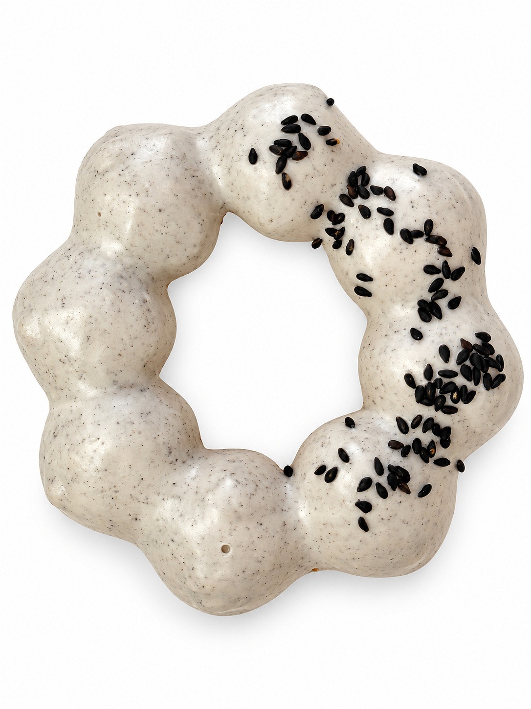 Black Sesame mochi donut