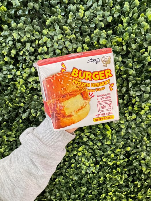 Crispy Chicken Burger Ice Cream
