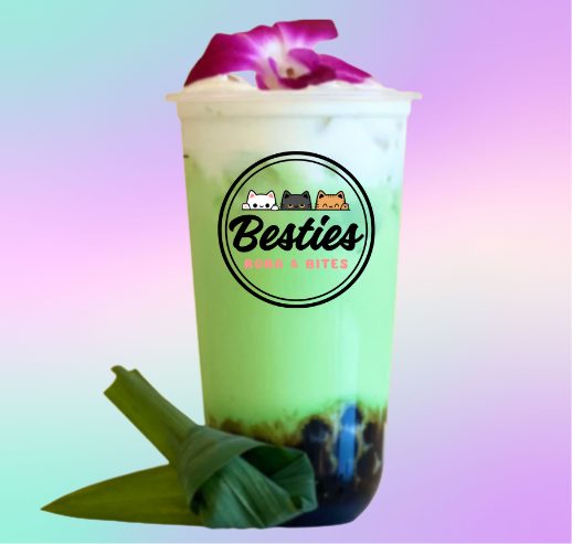 Mung Bean Pandan Latte